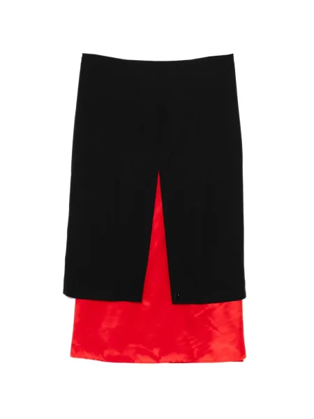 Fustă midi Róhe până la genunchi negru