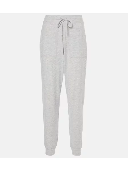 Spodnie dresowe Alo Yoga szare