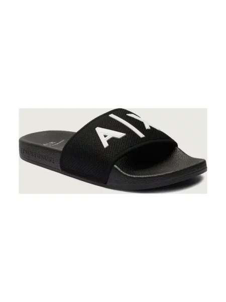 Armani Exchange papucs férfi fekete