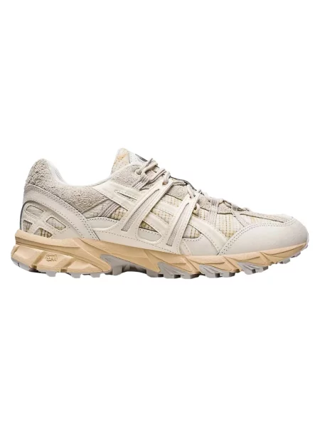 Sneakersy Asics skórzane brązowe
