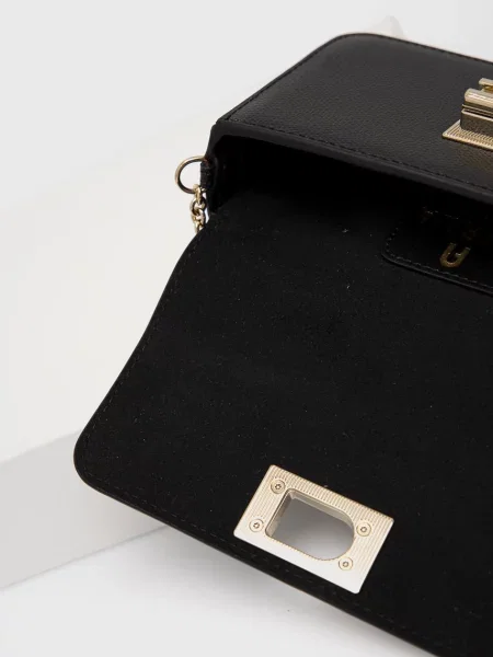 Кожаная сумка Furla черная