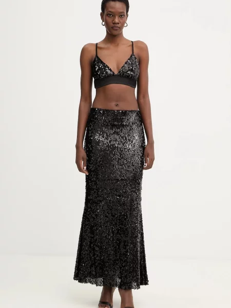 Блуза Haveone з аплікацією чорна