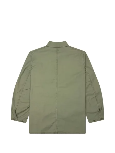 Geacă Needles din satin verde