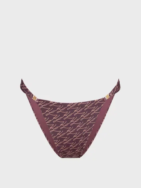 Труси Karl Lagerfeld з автографом коричневі