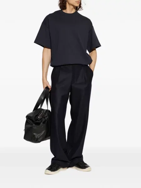 Tricou Jil Sander cu imagine albastru