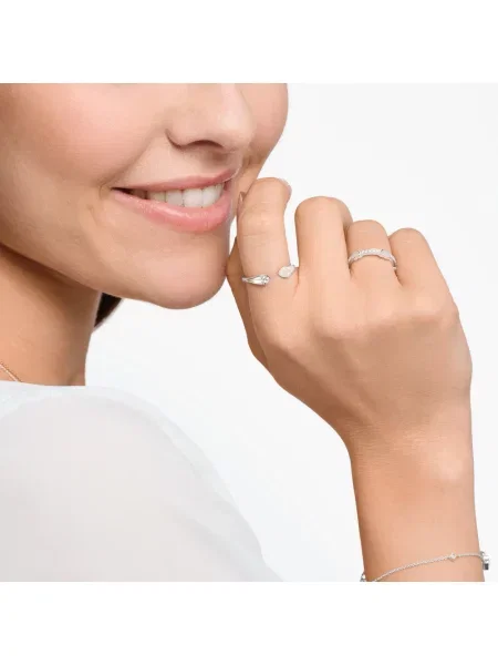 Pierścionek Thomas Sabo w serca szary