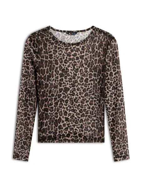 Tommy Jeans Tricou maro / maro deschis negru