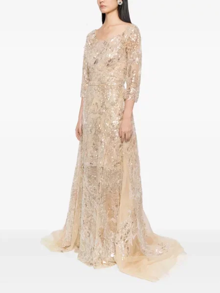Rochie Saiid Kobeisy cu broderie de costum