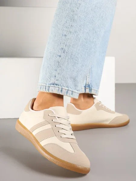 Sneakers închis bej