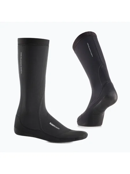 BuddySwim Trilaminate Warmth 25 mm neoprén zokni fekete. Méret: EU fekete