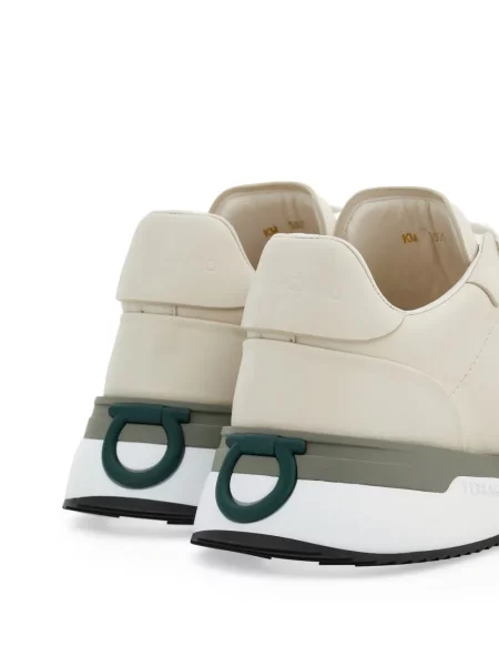 Sneakerși Ferragamo alb