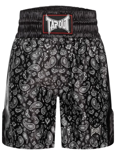 Tapout Sportovní kalhoty Moreno červená / černá bílá