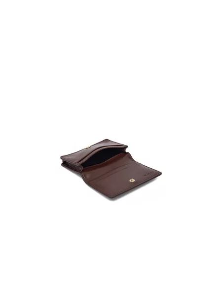 Furla denarnica usnjena Camelia rjava