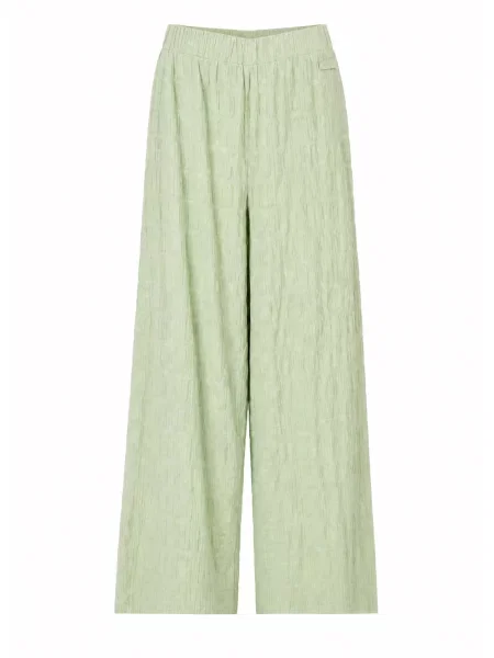 OH APRIL Pantaloni Floris mentă verde
