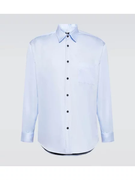 Poplínová košile Gr10k modrá