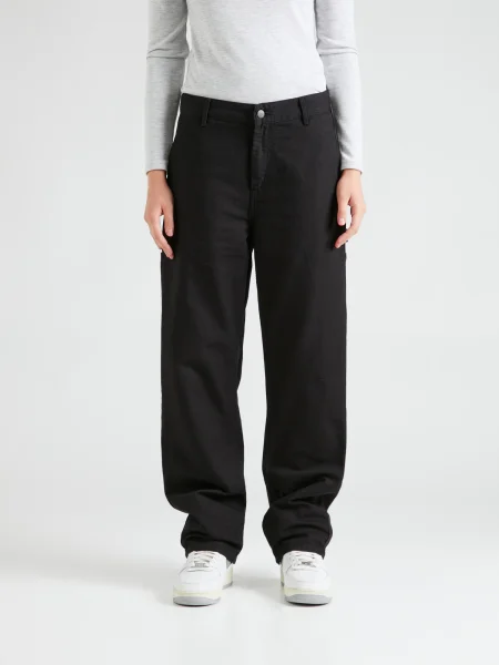 Carhartt WIP Pantaloni Pierce negru / murdar alb