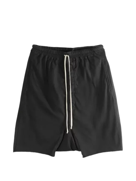 Șnur de strângere pantaloni scurți Rick Owens Drkshdw negru