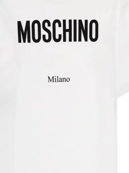 Tricou Moschino cu imagine alb