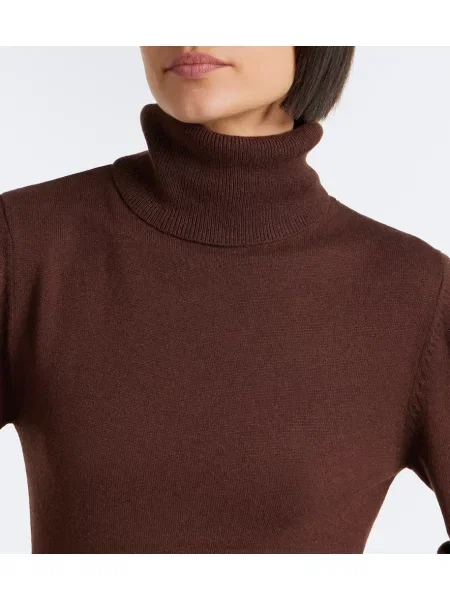 Rochie Rixo de lână maro