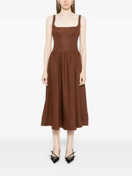 Rochie Reformation de costum maro