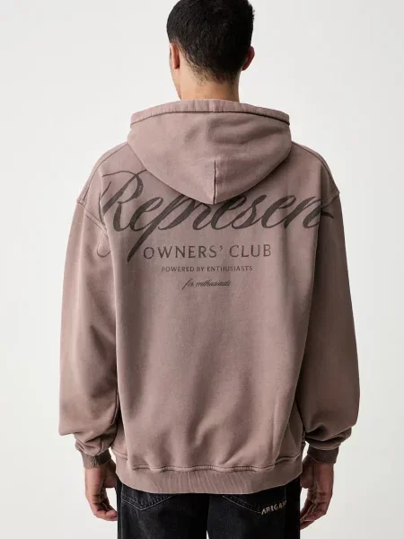 Represent Owners Club Script hanorac cu glugă din pentru bărbați
