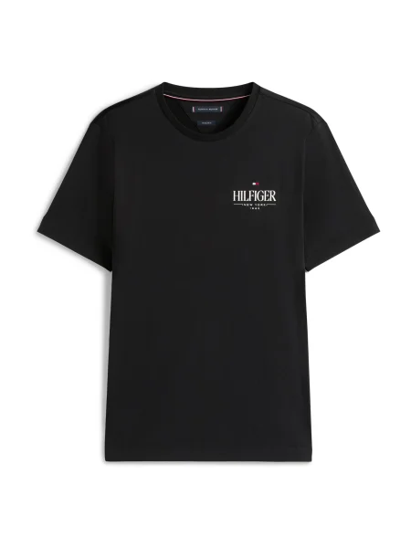 TOMMY HILFIGER Tričko čierna biela
