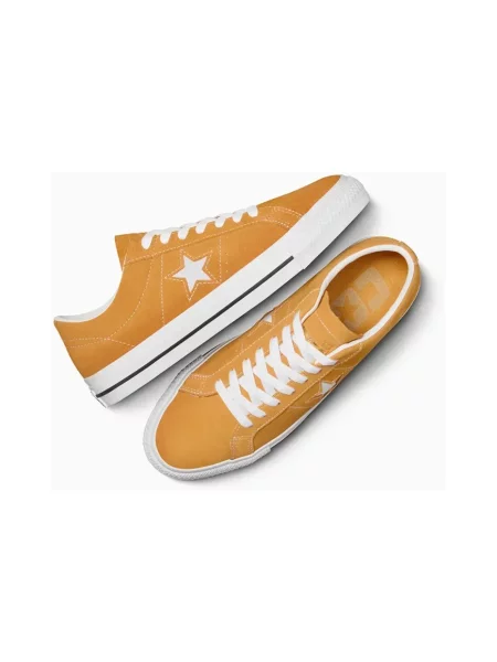 Sneakersy Converse zamszowe pomarańczowe