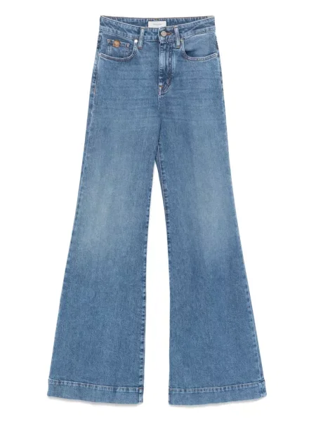 Jeansy dzwony Jacob Cohen dzwony niebieskie