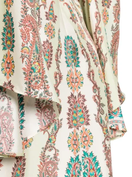 Rochie Etro cu imagine cu model paisley de costum