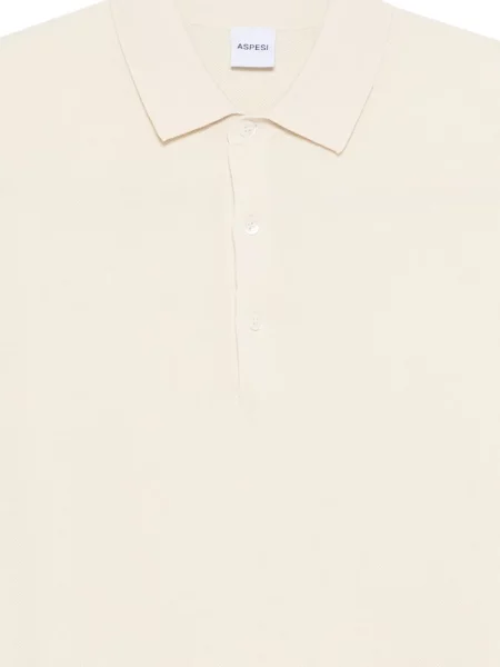 Gulerat tricou Aspesi scurt