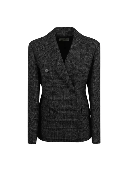 Marynarka Weekend Max Mara wełniana szara