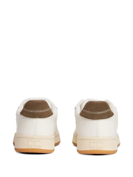 Fűzős csipkés sneaker Tommy Jeans autogrammal