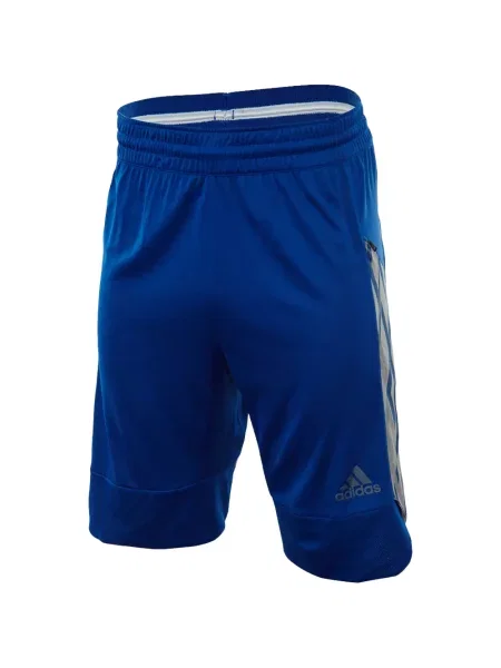 Leggings Adidas cu șireturi din dantelă cu talie înaltă albastru