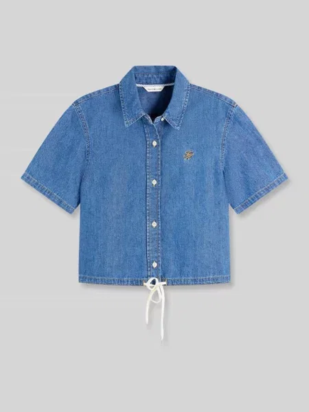 Tommy Hilfiger Bluzka Dżinsowa blau błękitna