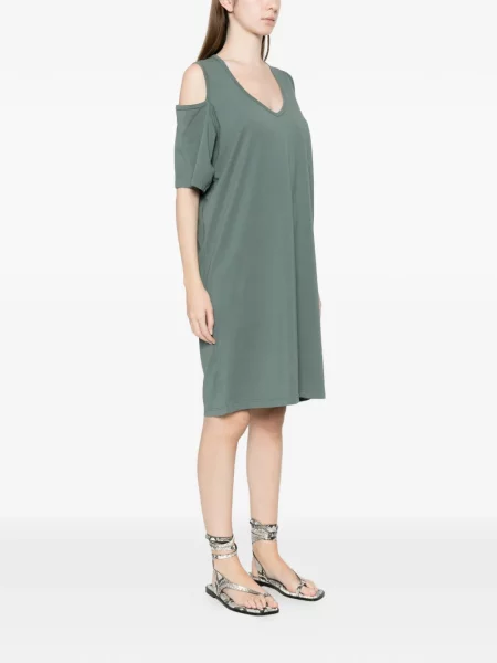 Rochie mini Deha cu decolteu în V verde