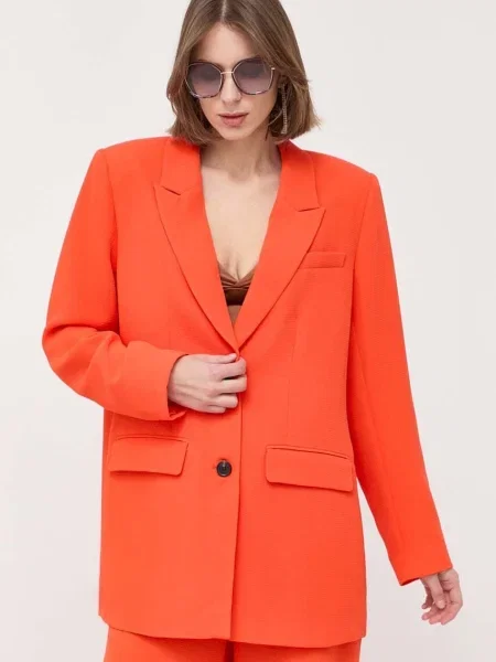 Notes du Nord sacou un singur rand de neted portocaliu