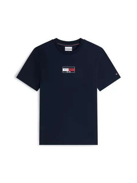 Tommy Hilfiger kratka majica modra