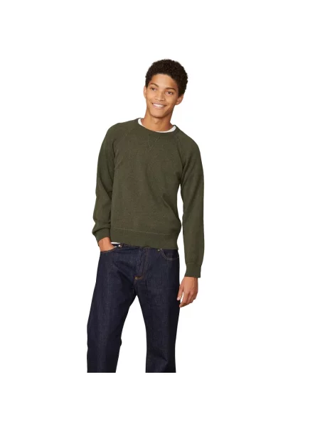 Sweter Officine Generale zielony