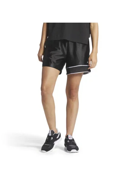 Pantaloni scurți de sport Reebok negru