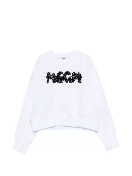 Bluza dziecięca Msgm biała