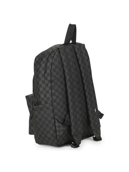 Gyerek városi hátizsák Vans Old Skool Grom Check 18 l black/charcoal Old Skool Grom Check fekete