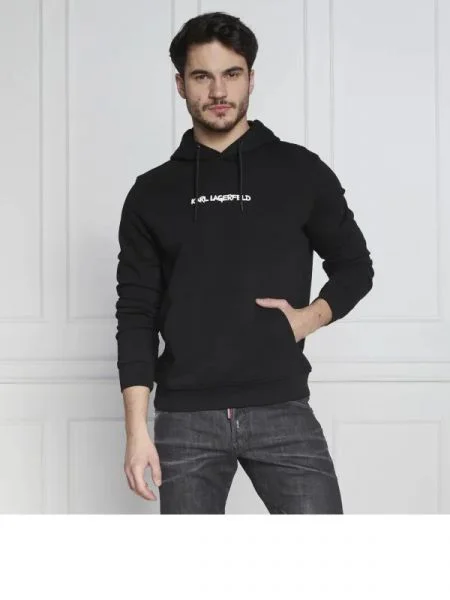 Karl Lagerfeld Hanorac negru
