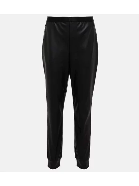 Pantaloni Wolford din piele negru