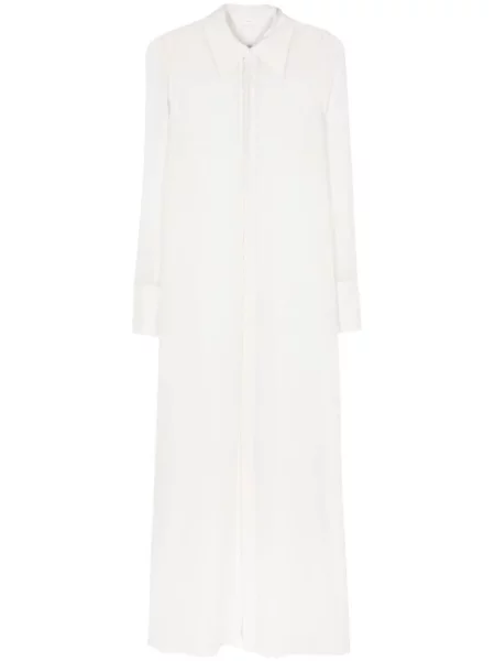 Rochie maxi Ami Paris de mătase de costum