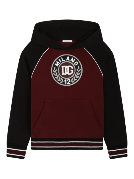 Bluza z kapturem dziecięca Dolce And Gabbana czarna