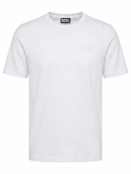 DIESEL Tricou T-JUST alb