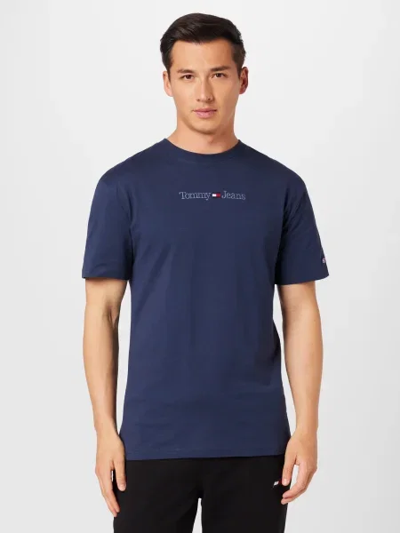 Tričko Tommy Jeans modrá