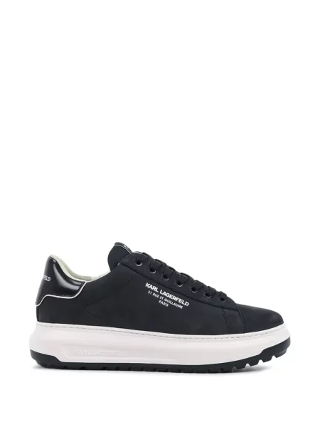 Sneakerși Karl Lagerfeld negru