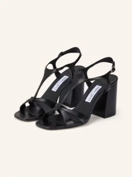 Jimmy Choo Sandály Kesia 85 černá