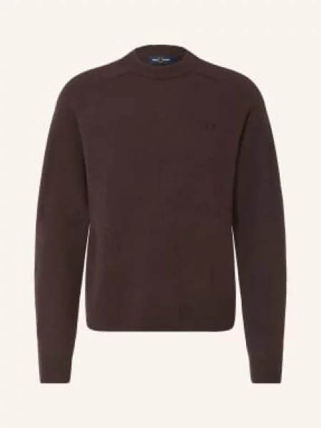 Fred Perry Svetry tmavě hnědá